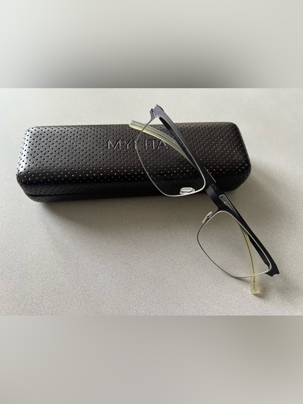 MYKITA Dennis Unisex Eyeglasses 52 16 140 Graphite Made In Germany- Frames Only